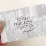 ジョンマスターオーガニックのポイントカード(直営店)